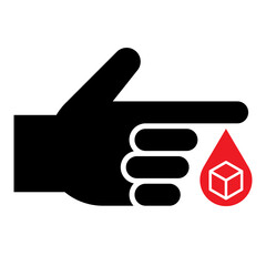 Diabetes Blood Glucose Test Icon