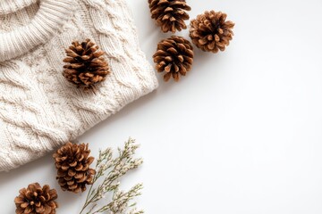 Cozy Winter Flat Lay