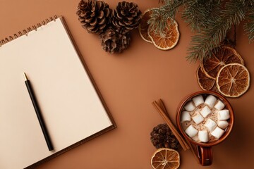 Cozy Winter Flat Lay