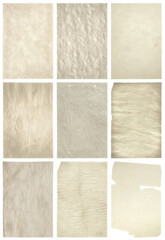 Fototapeta premium Collection of Textured Paper Backgrounds
