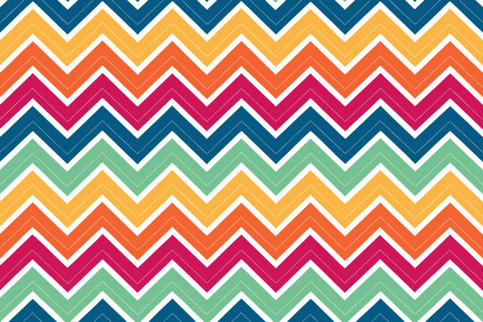 Featuring With Zigzag Lin Vibrant Creative Visual