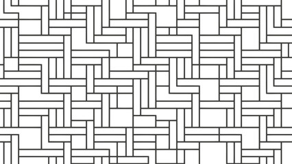 Complex geometric pattern with interconnected lines
