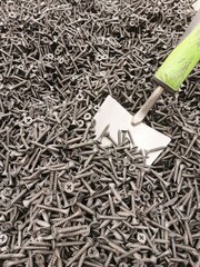 Self-tapping screws and hardware for construction