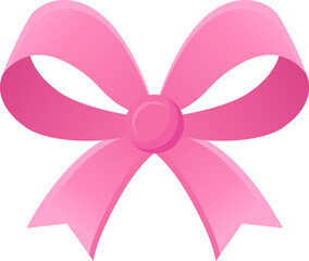 Red and Pink Ribbon Bow Collection for Gift and Valentine Designs