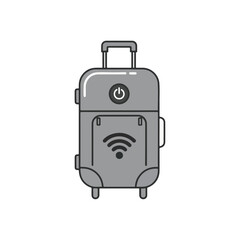 Wireless Luggage with USB Suitcase