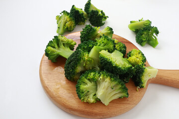 茹でたブロッコリー