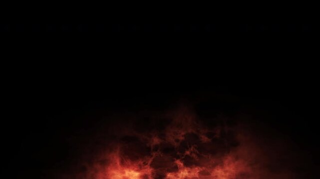 Abstract fire background animation with realistic flowing flames and dynamic motion. Smooth looping fiery texture with glowing orange and red tones, creating an intense and dramatic atmosphere