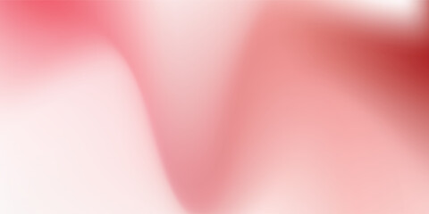 Abstract red and white gradient background with soft, flowing waves and smooth color transitions.