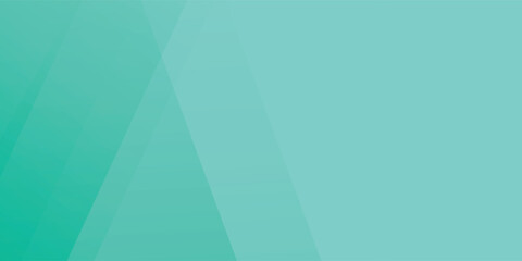 Abstract teal and light blue-green gradient background with subtle translucent geometric shapes creating a modern and clean design.