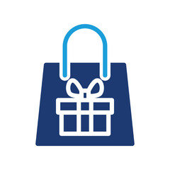 gift shop colored icon vector design good for web or mobile app