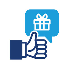 appreciation reward colored icon vector design good for web or mobile app