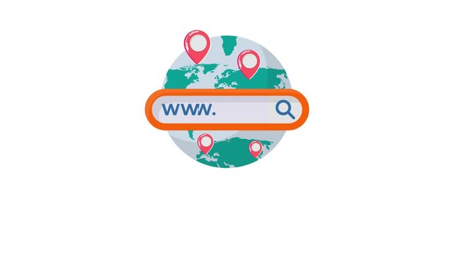 Visual instructions for locating a website through Google search, highlighting key features and tips.
