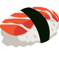 Sushi Illustration © Kanyaah