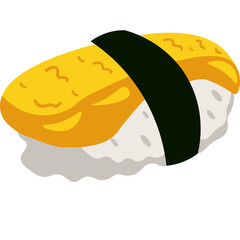 Sushi Illustration © Kanyaah