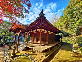 Obraz premium Kisui-ji Temple, Wakayama City, Wakayama Prefecture, Japan