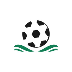 Obraz premium Soccer football logo icon vector design