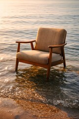 two chairs on the beach