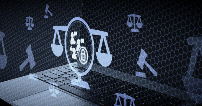Simbolo de restriccion y prohibicion para menores de 14 a&ntilde;os en el uso de dispositivos moviles y aplicaciones sociales conforme a la ley de proteccion de datos y seguridad digital