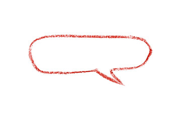 red pencil strokes isolated on transparent background © กฤษฎา พวงราช