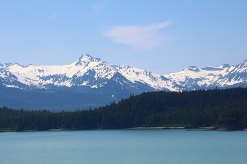 Coastal landscape of Admiralty Island an island in the Alexander Archipelago in southeast Alaska, United States