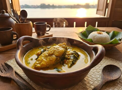 Palembang Gulai Patin &ndash; Creamy Indonesian Fish Curry