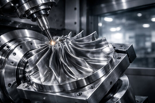 5-Axis Impeller Machining