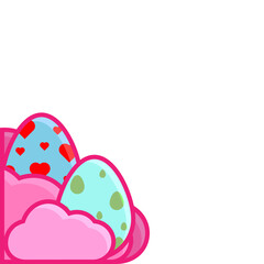 Fototapeta premium Easter Corner