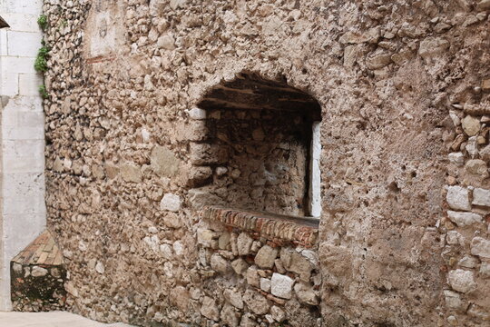 The Castle from Monaco with historical objects around, 2 april 2025