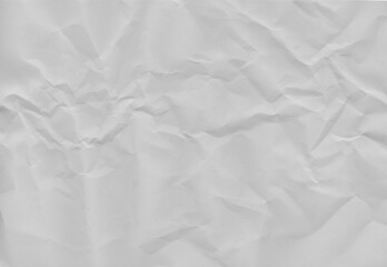 Obraz premium Paper background texture crumple wrinkle white pattern, torn newspaper abstract rough vintage wall parchment crease scrapbook coraboard, wrinkled aged crushed crumpled.