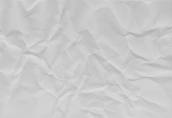 Obraz premium Paper background texture crumple wrinkle white pattern, torn newspaper abstract rough vintage wall parchment crease scrapbook coraboard, wrinkled aged crushed crumpled.