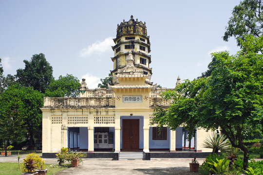 Mahabodhi Society Of India Vihar Buddhist Site, Sarawasti, Uttar Pradesh, India