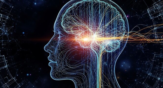 Brain Power Neural Network Artificial Intelligence Mind.