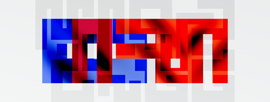 Pixelated text spells ESPN. Red, blue, white colors dominate design. Background is black, creating contrast. Simple, blocky aesthetic.