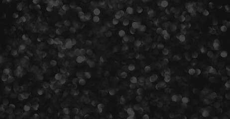 Fototapeta premium Background black dark bokeh abstract backdrop template presentation aesthetic cosmetic product beauty summer autumn, brown cram effect light sparkle mockup beautiful natural.