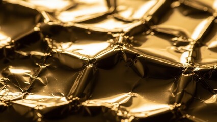 Gold Foil Texture Abstract Background