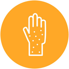 Obraz premium Rash Icon