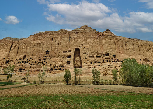 Bamyan, Afghanistan - once famous for its marvellous Buddhas carved in the stone, Bayman is still today one of the most beautiful and interesting cities in Afghanistan