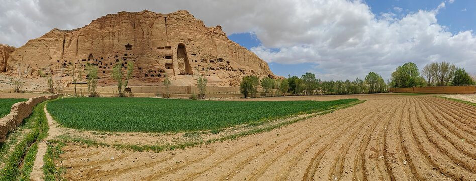 Bamyan, Afghanistan - once famous for its marvellous Buddhas carved in the stone, Bayman is still today one of the most beautiful and interesting cities in Afghanistan