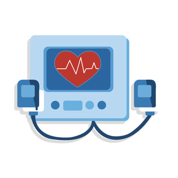 Defibrillator Device with Heart Monitor