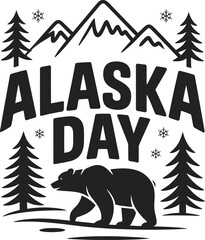 Alaska Day Celebration &ndash; Bear Mountain Wilderness State Design