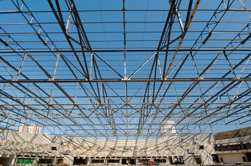 steel roof construction