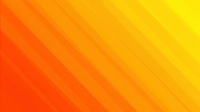 Abstract digital diagonal lines orange and yellow gradient background with modern graphic design for creative projects