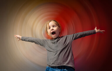 Albtraum vom tiefen Fall