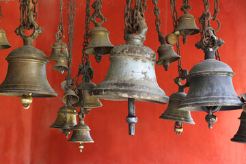 bells in the hindu temple