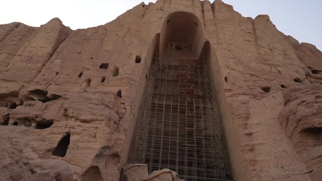 Tallest Ancient Buddha Statue of Bamyan Afghanistan destroyed by the Taliban