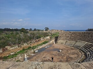 roman amphitheater in pula croatia