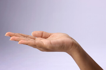 hand holding something