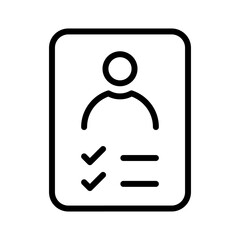 Job application form icon