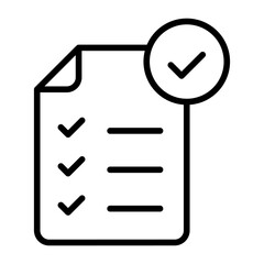 Document checklist icon