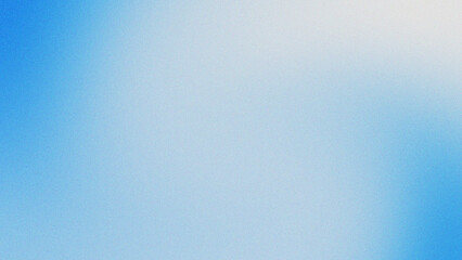 Fototapeta premium Turquoise gradient backdrop with grain texture offers modern aesthetic. Smooth pattern creates elegant wallpaper perfect for digital designs, banners, and contemporary graphic templates.